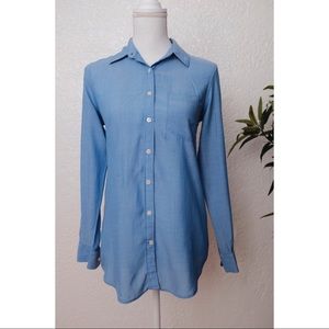 Banana Republic blue shirt